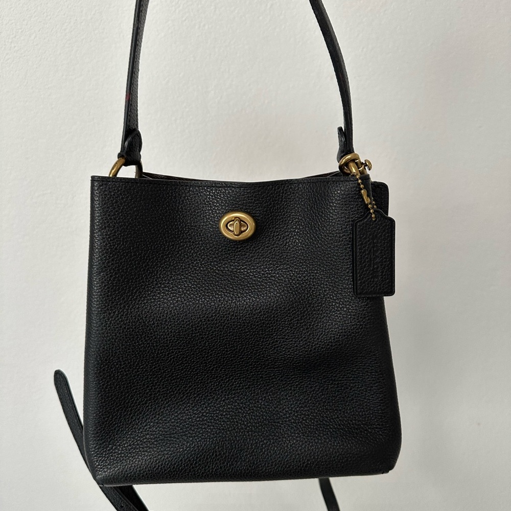 Coach black handbag